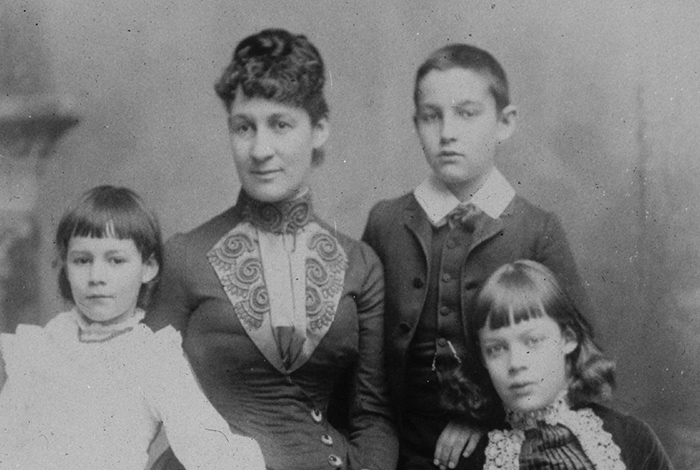 L-R: Marion Ramsey (Furness), Anna Jenks Ramsey, William Henry Ramsey, Alexander Jenks Ramsey