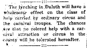 Collections photo from the Ely Miner, June 25, 1920.