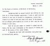  Gilbert Henry Stephenson. Application No. 5151.  Letter from Ray. G. Gonyea (?) to Board of Pardons, March 2, 1921.--Correspondence (gif)